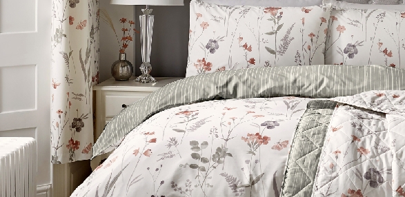 Spring Glade - Coral Bedding
