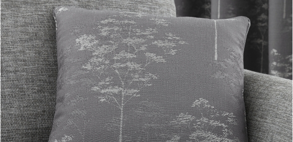 Elmwood Graphite Cushion Cover