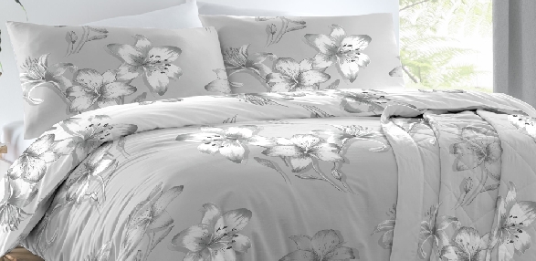 Kitty - Silver Bedding