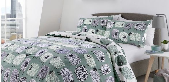 Dotty Sheep Duck Egg