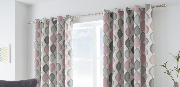 Lennox - Blush Curtains