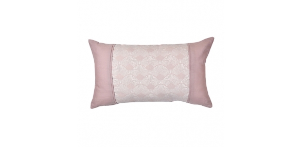Nouveau Fan Blush - 30x50cm Filled Cushion