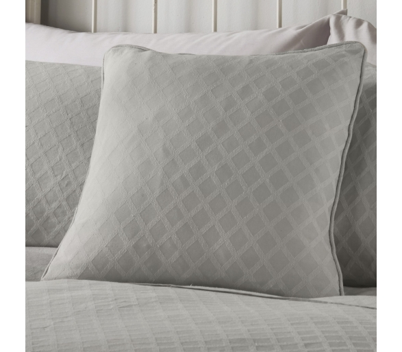 Croma Silver - 43x43cm Cushion Cover