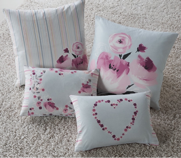 Penelope Duck Egg Cushions