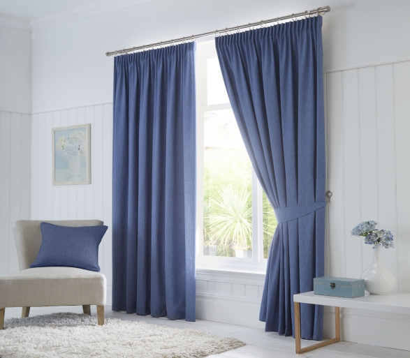 Dijon - Denim Blackout Curtains