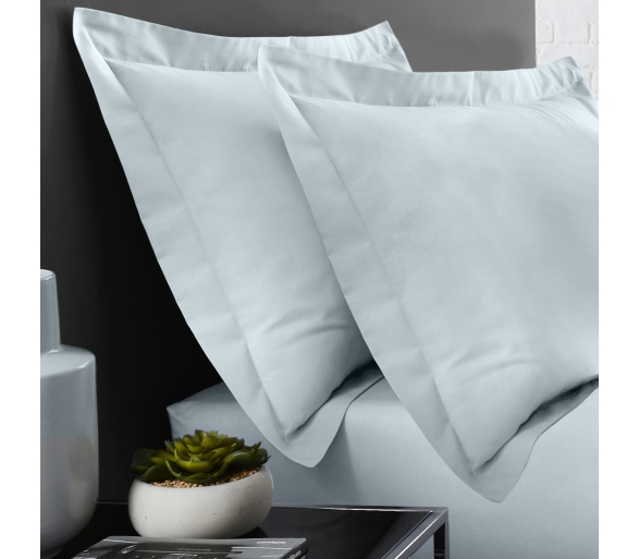 Duck Egg - Oxford Pillowcase (Twin Pack)