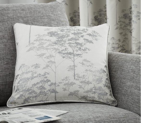 Elmwood Silver Cushion Cover