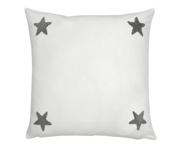 Tufted Star White - Cushion Cover