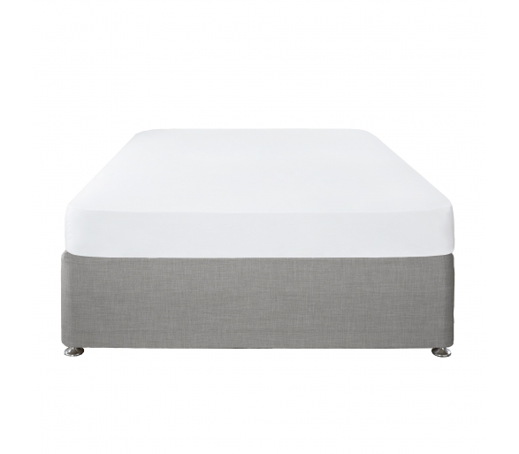 White - 32cm Deep Fitted Sheet