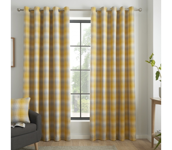 Lincoln Check - Ochre