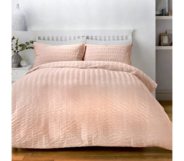 Seersucker - Blush Bedding