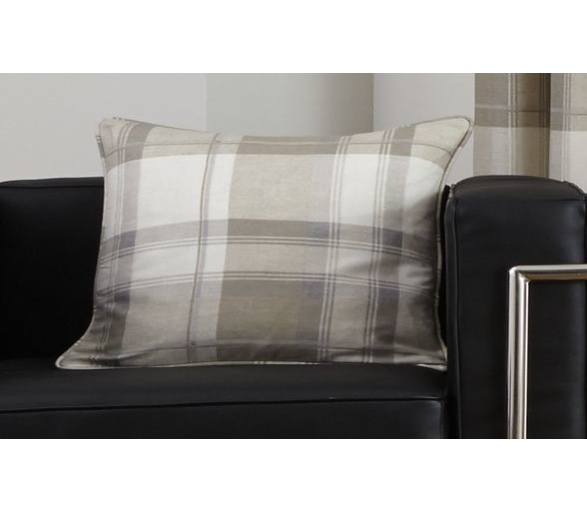Balmoral Check - Natural Cushion Cover