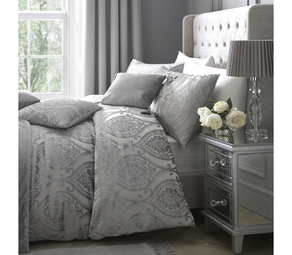 Marquessa - Silver Duvet Cover Set