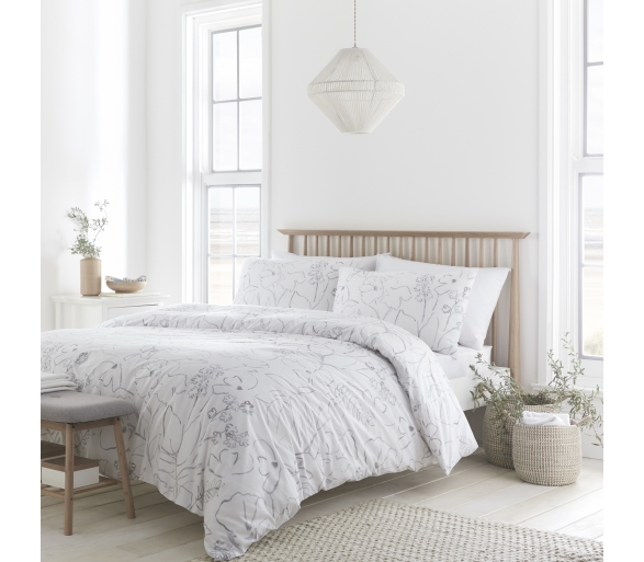 Joanna - Duvet Set - Silver