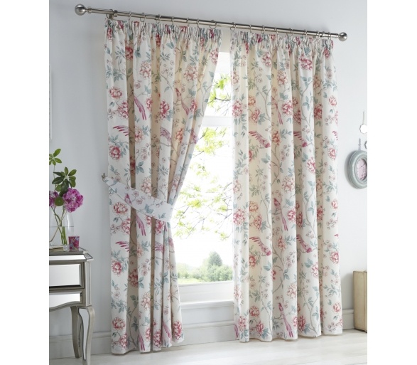 Jade Pink Curtains