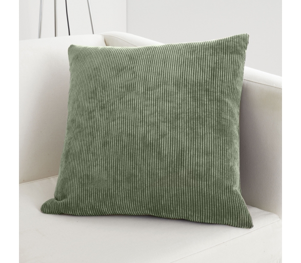 Kilbride Cord Khaki Cushion Cover