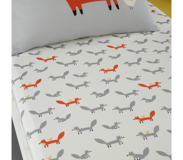 Mister Fox - Fitted Bed Sheets (Twin Pack)