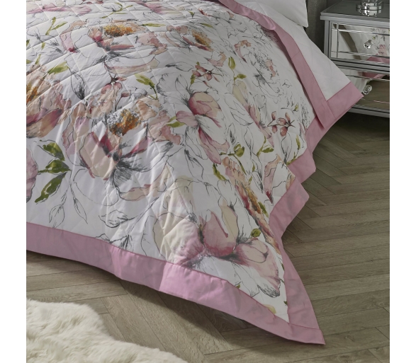 Peony - Pink Bedspread