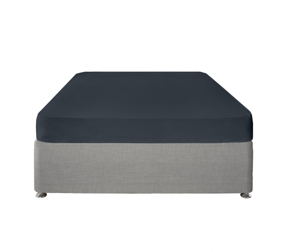 Navy - 32cm Deep Fitted Sheet