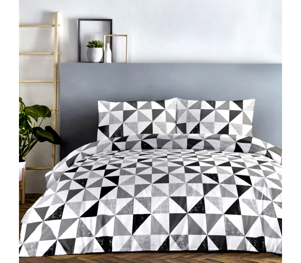 Geo - Grey Bedding