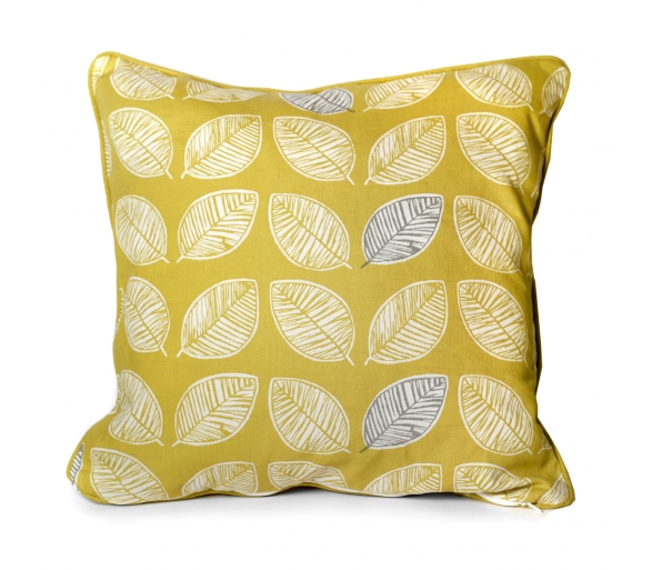 Delft - Ochre Filled Cushion