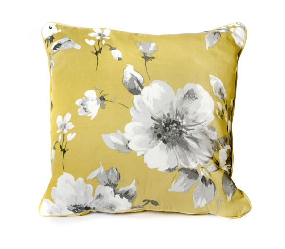 Charity - Ochre Filled Cushion