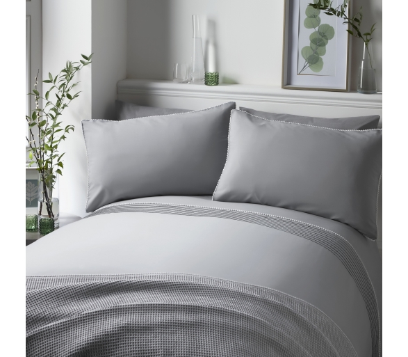 Pom Pom - Silver / White