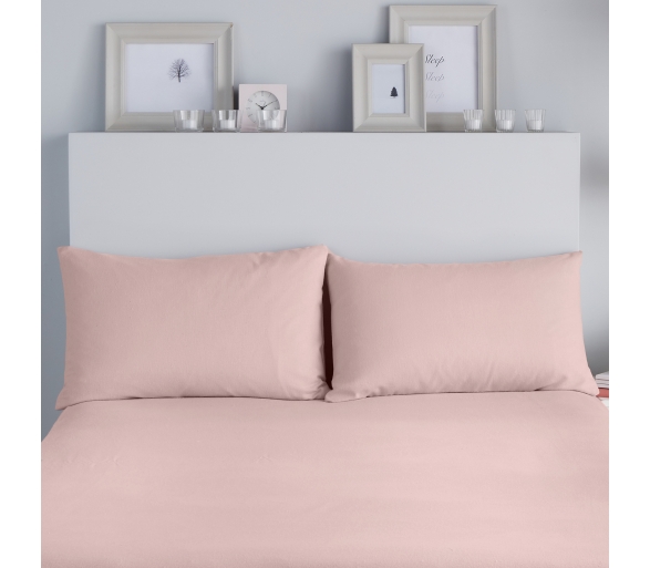 Brushed Pink Pillowcases