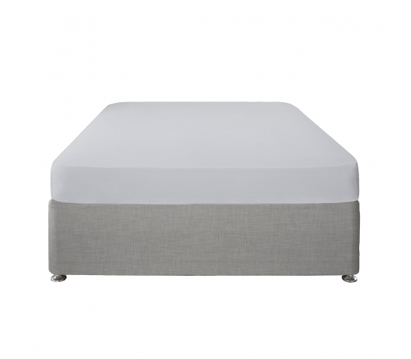 Silver - 32cm Deep Fitted Sheet