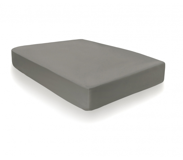 100% Cotton 35cm Fitted Sheet - Slate