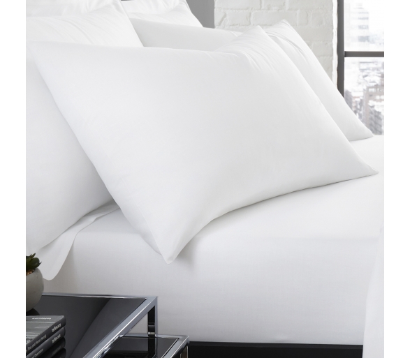 White - Housewife Pillowcase (Twin Pack)