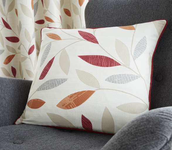 Beechwood Red Filled Cushion