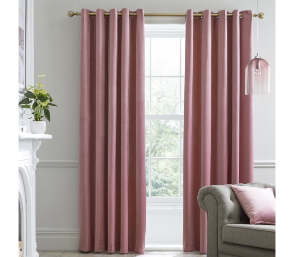 Montrose - Blush Blackout Curtains