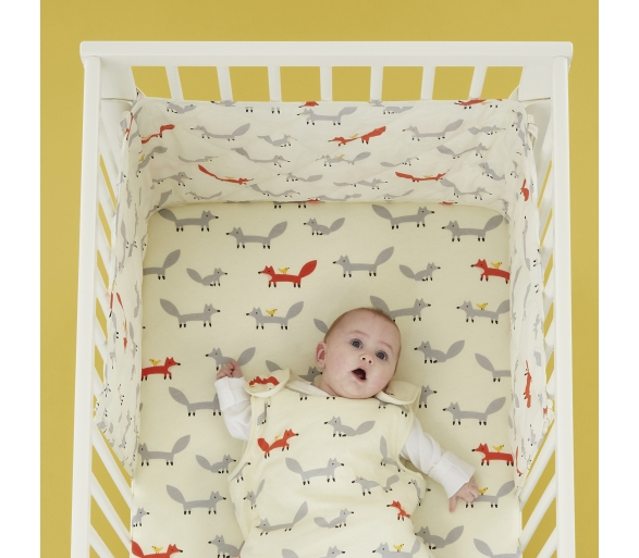 Mister Fox - Cot Bumper