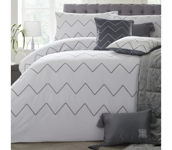 Cocktail White Duvet Cover Set