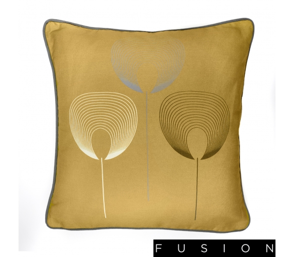Delta	Ochre Filled Cushion