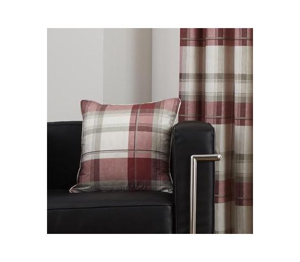 Balmoral Check - Ruby Cushion Cover