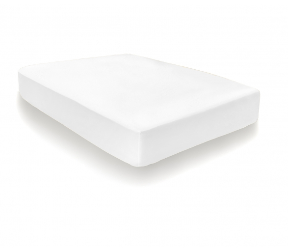 100% Cotton 35cm Fitted Sheet - White