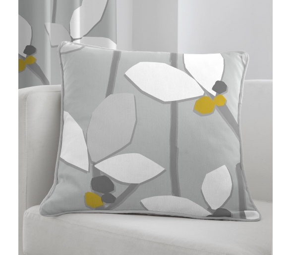 Kalmar - Grey Filled Cushion
