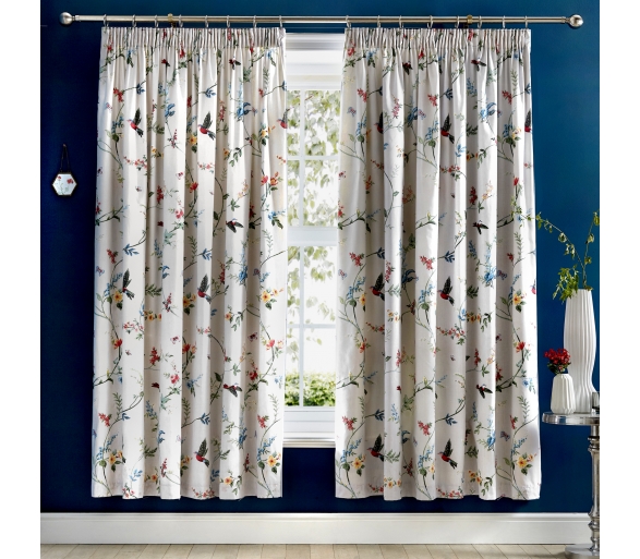 Mansfield - Grey Pencil Pleat Curtains