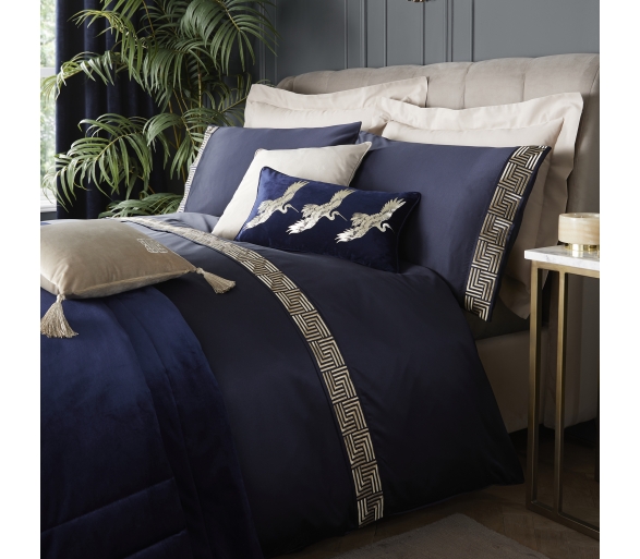 Riva - Navy Duvet Cover Set