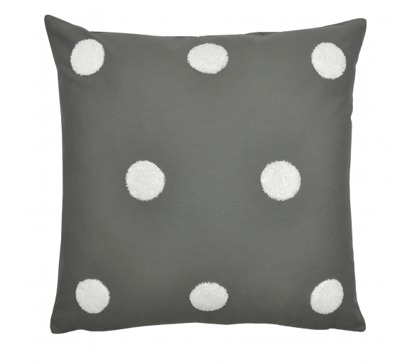 Dot Garden Charcoal - Filled Cushion