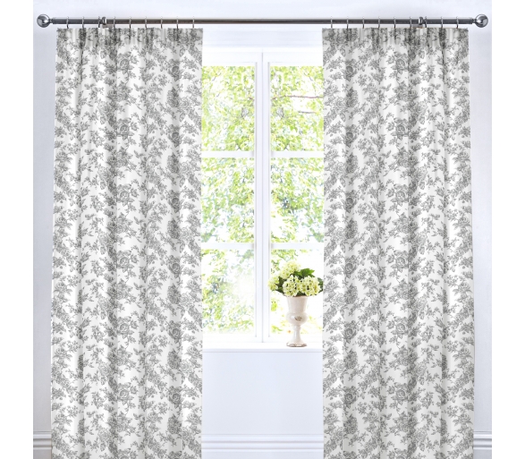 Malton Slate Thermal Lined Curtains