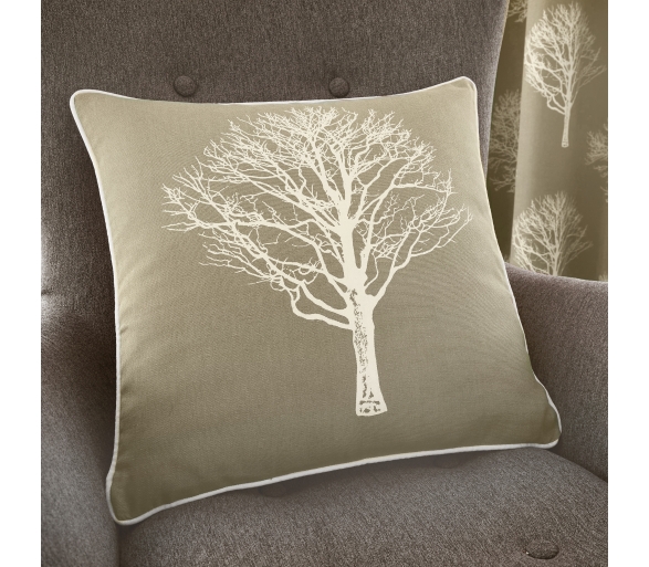 Woodland Trees - Linen Filled Cushion