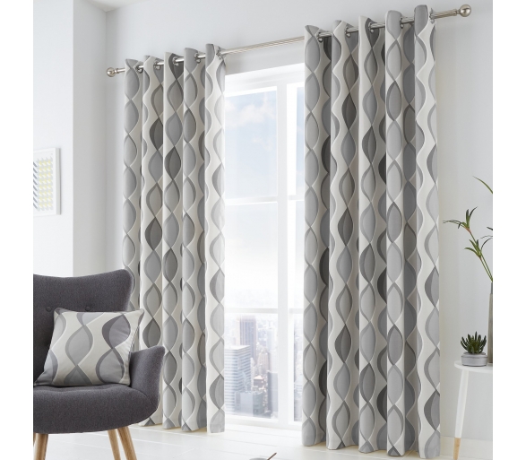 Lennox - Grey Curtains