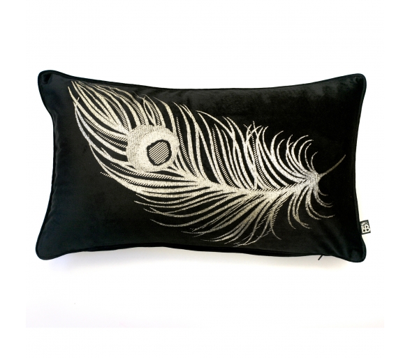 Dandy Black Filled Cushion