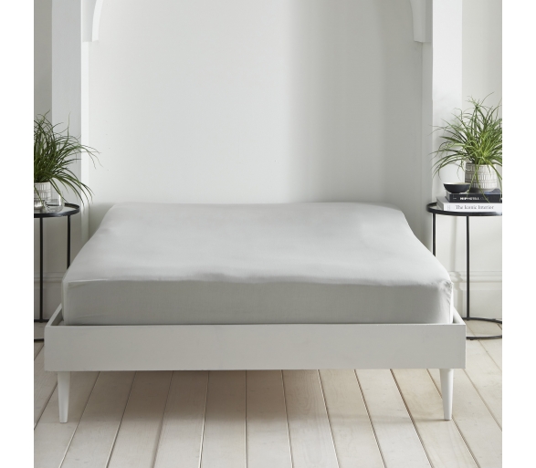 Cassia - Silver Fitted Sheets