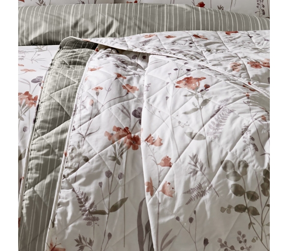 Spring Glade - Coral Bedspread