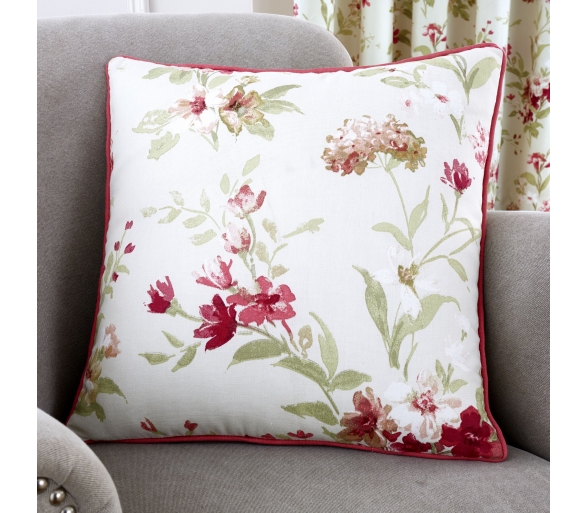 Jeannie Red Filled cushion