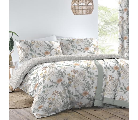 Maisie Coral - Duvet Cover Set